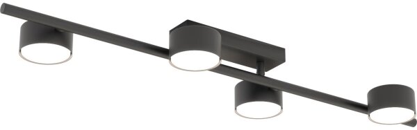 Plafoniera BET 4xGX53/12W/230V nero