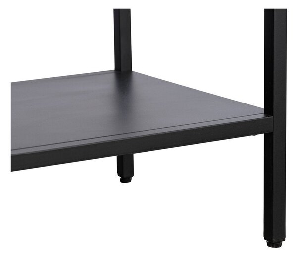 Vetrina nera in metallo 88x132 cm Carmel - Unique Furniture