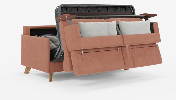 Sole divano letto matrimoniale design compatto - poggiatesta reclinabi