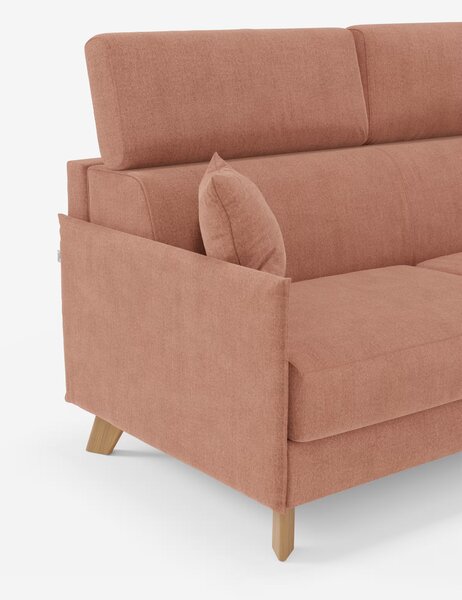 Sole divano letto matrimoniale design compatto - poggiatesta reclinabi