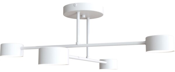 Lampadario a plafone HALO 4xGX53/10W/230V bianco