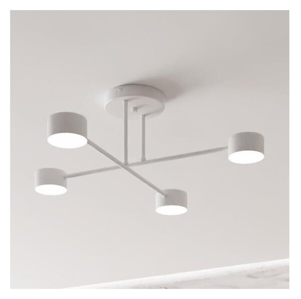 Lampadario a plafone HALO 4xGX53/10W/230V bianco