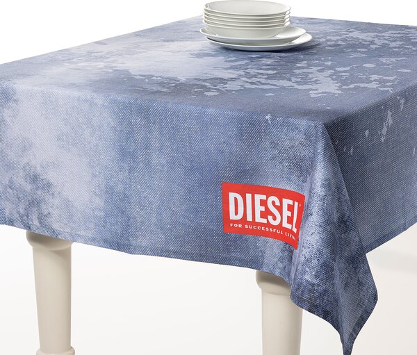 Tovaglia 150X180 Denim Bleach UNICA Cotone Caleffi