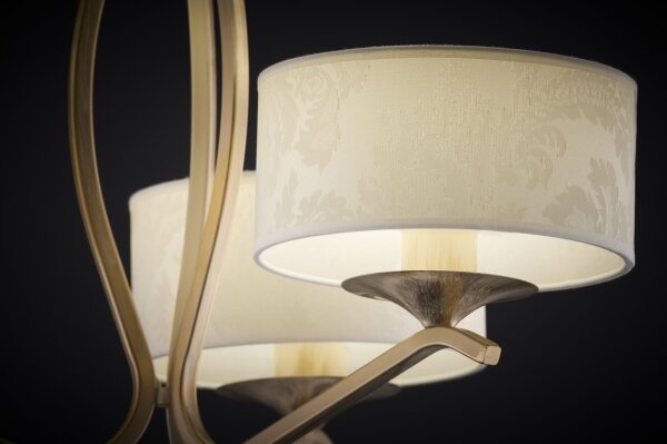 JUPITER 1274-KS3E - Lampadario su stelo KASZMIR 3xE27/60W