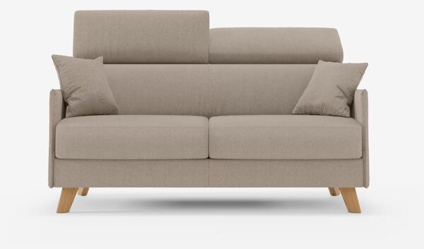 Sole divano letto matrimoniale design compatto - poggiatesta reclinabi