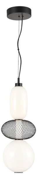 Lampadario LED a sospensione con filo ARAME LED/23W/230V diametro 22 cm nero