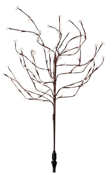 LED RGBW Lampada solare TREE LED/0,1W/1,2V 600 mAh IP44 marrone