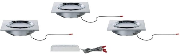 Paulmann 92696 - SET 3xLED/8W Lampada da incasso dimmerabile DICE 230V