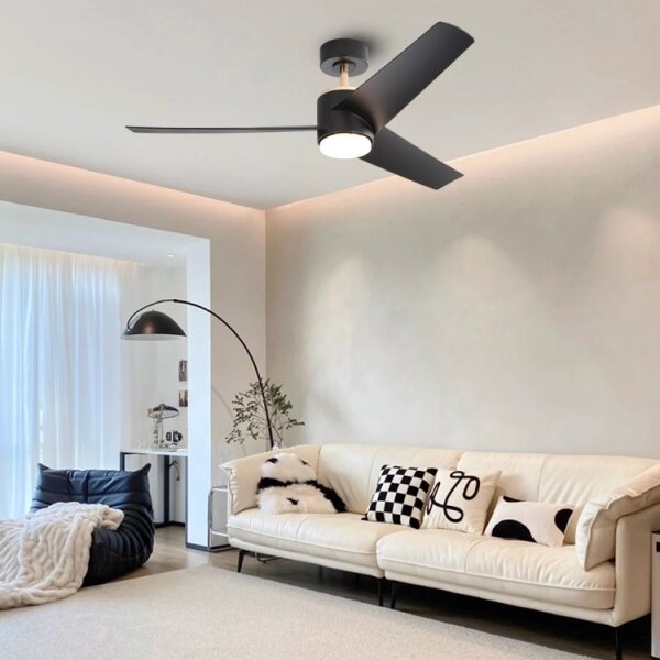 Immax NEO 07280L -Plafoniera LED BEAUTY 18W/230V nero Wi-Fi Tuya + +TC