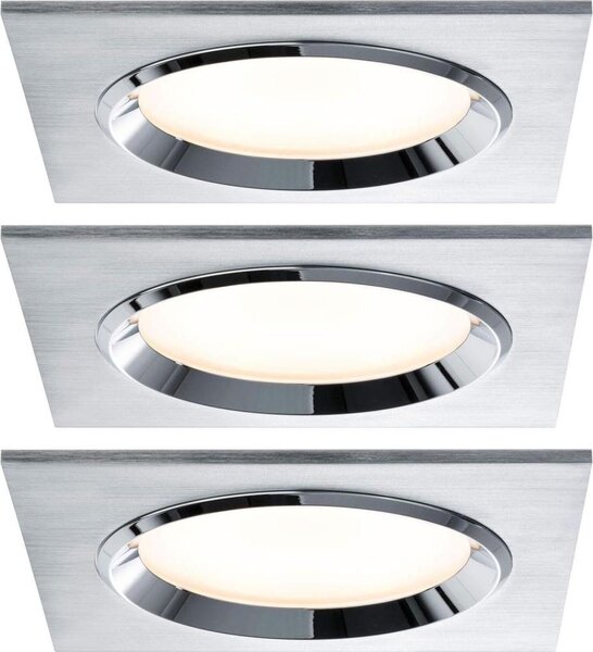 Paulmann 92696 - SET 3xLED/8W Lampada da incasso dimmerabile DICE 230V