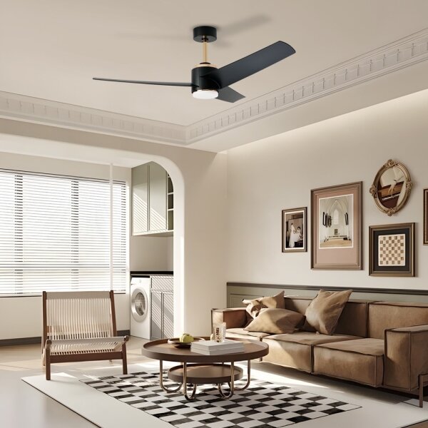 Immax NEO 07280L -Plafoniera LED BEAUTY 18W/230V nero Wi-Fi Tuya + +TC