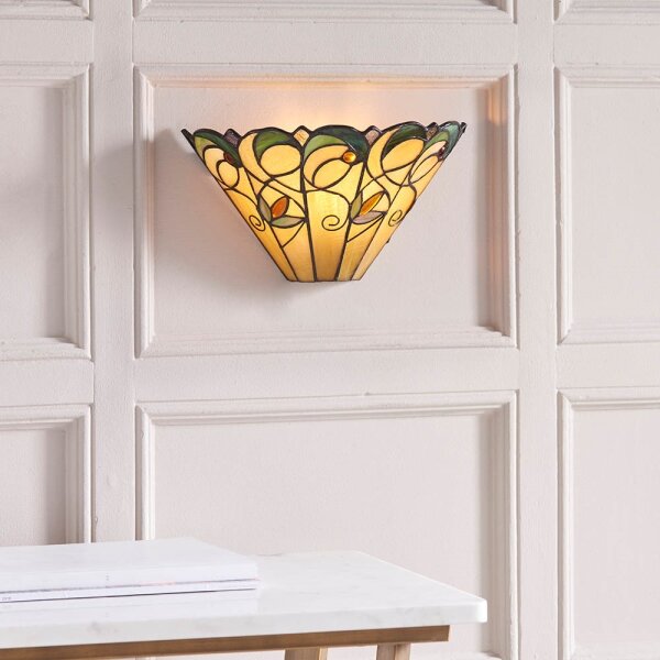 Endon 64198 - Applique da parete Tiffany JAMELIA 1xE14/40W/230V