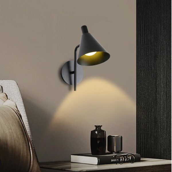 Brilagi - Applique a LED LUCERA LED/3W/230V nero