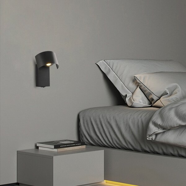 Brilagi - Applique a LED VASTO LED/3W/230V nero