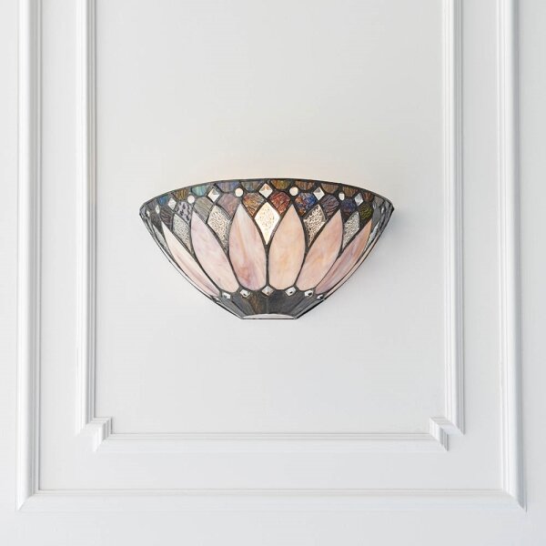 Endon 63983 - Applique da parete Tiffany BROOKLYN 1xE14/40W/230V