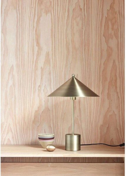 OYOY Living Design Lampada da tavolo Kasa, Ottone / Oro, Soggiorno / Sala da pranzo, Metallo, Scandinavo, Lampada da tavolo