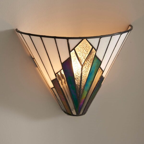 Endon 63940 - Applique da parete Tiffany ASTORIA 1xE14/40W/230V