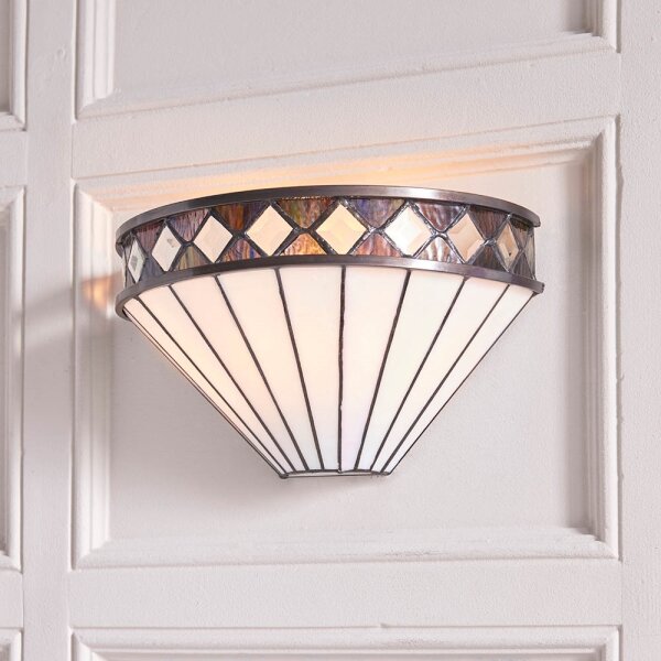 Endon 64149 - Applique Tiffany FARGO 1xE14/40W/230V