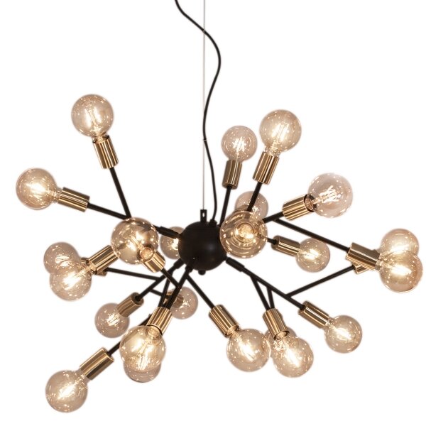 ByRydens 4200460-4002 - Lampadario a sospensione con filo HEROES 24xE27/5W/230V