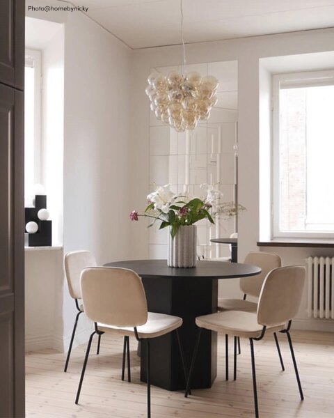 ByRydens 4200440-5503 - Lampadario a sospensione con filo GROSS 8xG9/4W/230V fumé/marrone