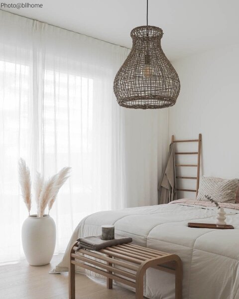 ByRydens 4200010-5507 - Lampadario a sospensione con filo SEAGRASS 1xE27/8W/230V
