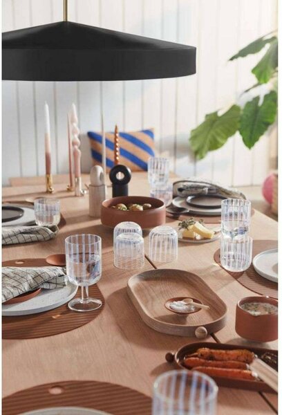 OYOY Living Design Lampada a sospensione Hat Large, dimmerabile, Nero, Soggiorno / Sala da pranzo, Metallo, Scandinavo, Lampada a sospensione