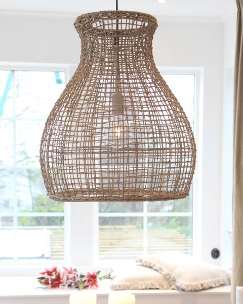 ByRydens 4200010-5507 - Lampadario a sospensione con filo SEAGRASS 1xE27/8W/230V