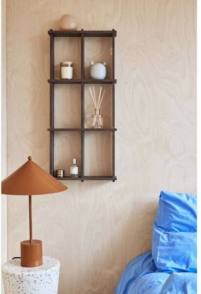 OYOY Living Design Lampada da tavolo Kasa, Marrone / Ruggine, Soggiorno / Sala da pranzo, Metallo, Scandinavo, Lampada da tavolo