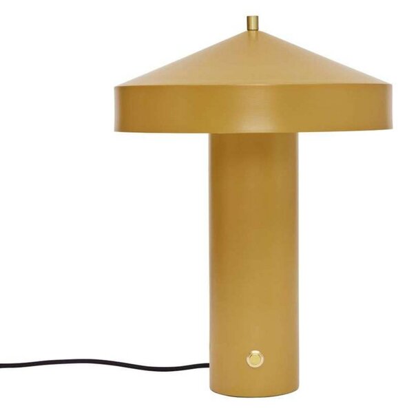 OYOY Living Design Lampada da tavolo Hatto, Giallo / Arancione, Soggiorno / Sala da pranzo, Metallo, Scandinavo, Lampada da tavolo