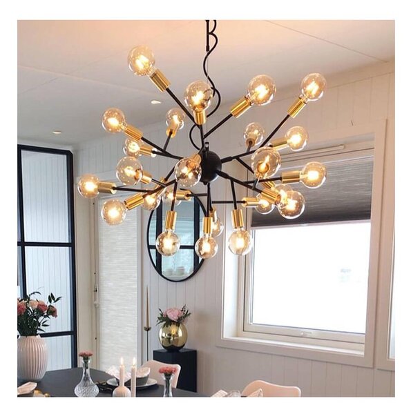 ByRydens 4200460-4002 - Lampadario a sospensione con filo HEROES 24xE27/5W/230V