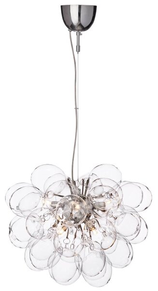 ByRydens 4200440-7002 - Lampadario a sospensione con filo GROSS 8xG9/4W/230V limpido