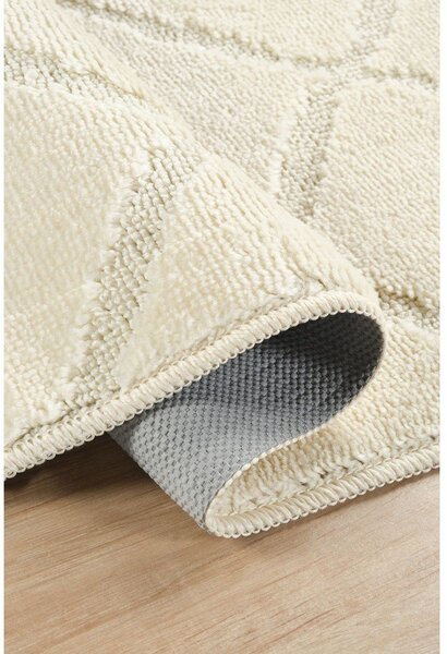 Set di tappetini per il bagno color crema 2 pz 50x80 cm Cizgili – Foutastic