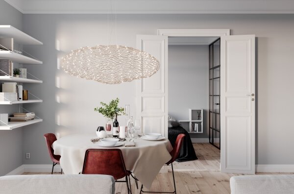ByRydens 4201260-6501 - Lampadario LED a sospensione con filo HAYDEN LED/20W/230V oro
