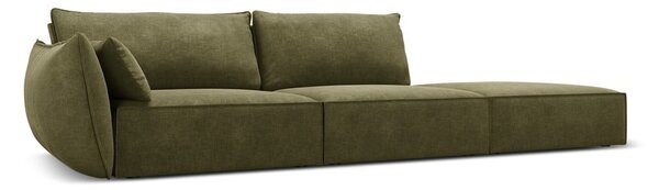 Divano angolare verde Vanda - Mazzini Sofas