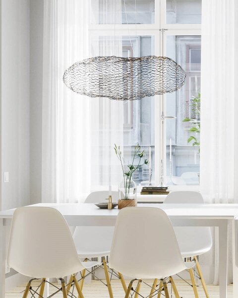 ByRydens 4201250-4002 - Lampadario LED a sospensione con filo HAYDEN LED/15W/230V nero