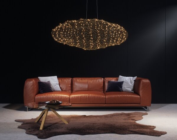 ByRydens 4201260-6501 - Lampadario LED a sospensione con filo HAYDEN LED/20W/230V oro