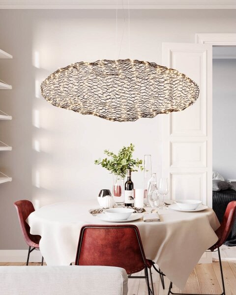 ByRydens 4201260-4002 - Lampadario LED a sospensione con filo HAYDEN LED/20W/230V nero