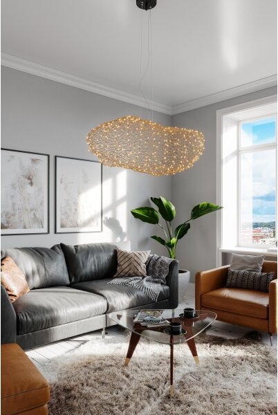 ByRydens 4201260-6501 - Lampadario LED a sospensione con filo HAYDEN LED/20W/230V oro