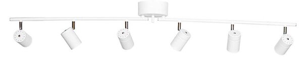 ByRydens 4202100-5002 - Faretto CORRECT 6xGU10/7W/230V bianco
