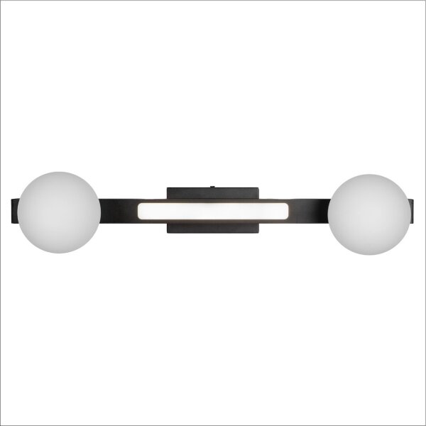 Applique a LED MAGNET LED/13W/230V + 2xG9/60W 3000/4000K nero