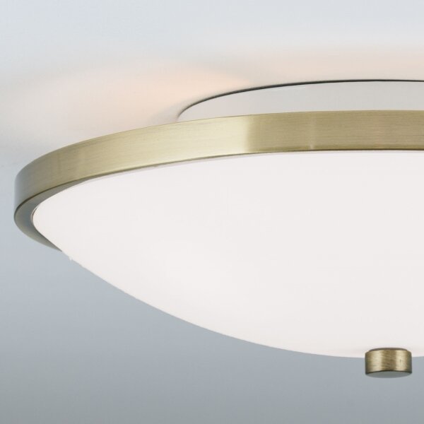Orion DL 7-531/40 - Plafoniera AIDA 3xE27/60W/230V diametro 40 cm ottone