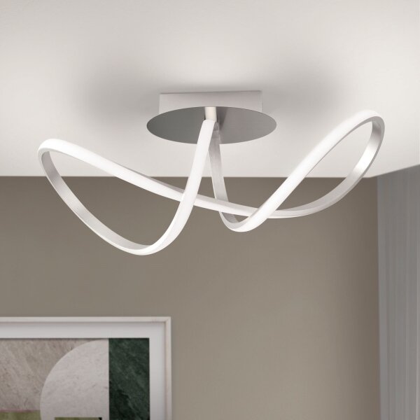 Orion DL 7-694 - Lampadario a plafone LED dimmerabile CIRCUS LED/30W/230V cromo opaco