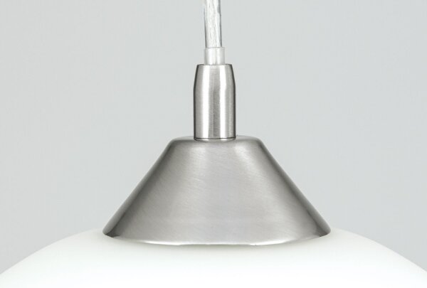 Orion HL 6-1525/1 - Lampadario a sospensione con filo GRADO 1xE27/60W/230V diametro 40 cm cromo opaco