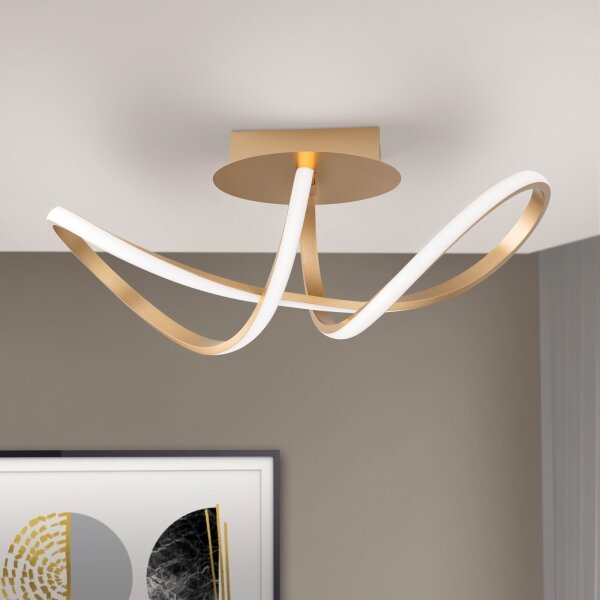 Orion DL 7-694 - Lampadario a plafone LED dimmerabile CIRCUS LED/30W/230V oro