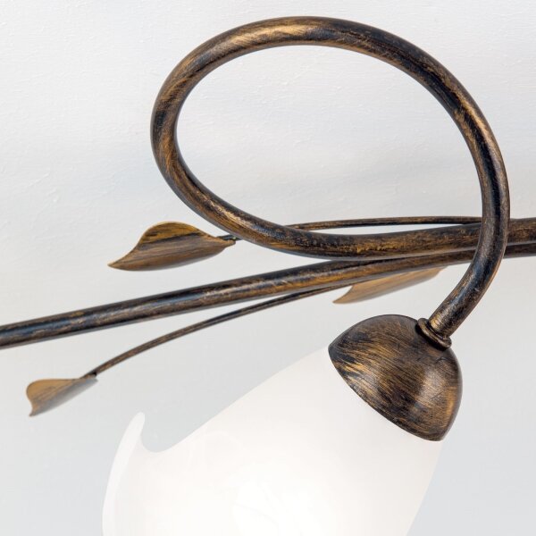 Orion DL 7-789/5 - Lampadario a plafone SISI 5xE14/40W/230V bronzo/patina