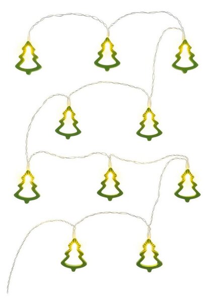Retlux - Catena luminosa decorativa a LED 10xLED/2xAA 1,6 m bianco caldo