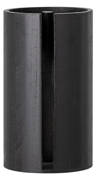 Portarotolo da cucina verticale nero in legno ø 14,5 cm Celian – Bloomingville