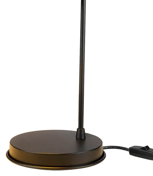 ONLI - Lampada da tavolo ISTANBUL 1xE27/22W/230V 50 cm nero