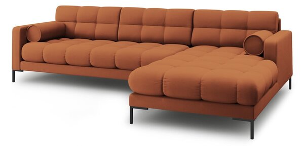Divano angolare color mattone (angolo destro) Bali - Cosmopolitan Design