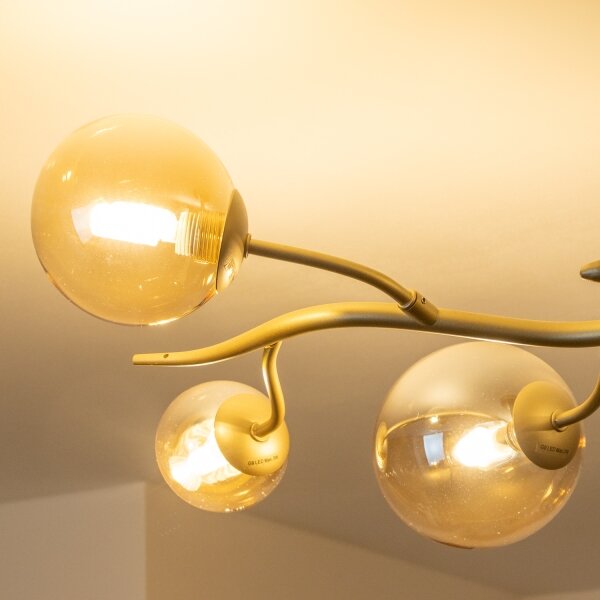 Brilagi - Lampadario a plafone LED MISTEL 6xG9/3W/230V oro